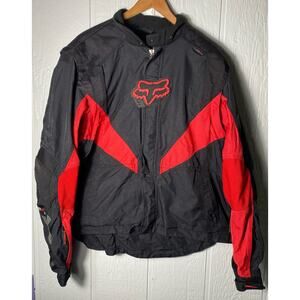 FOX TECH 360 FULL ZIP PADDED JACKET SIZE XXL RED/BLACK